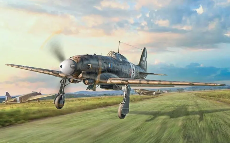 Maquette avion : Macchi MC.205 Veltro - Italeri