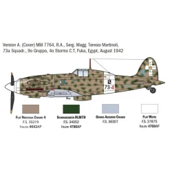 Maquette avion : MC.202 Folgore Aces en 1:72 - Italeri