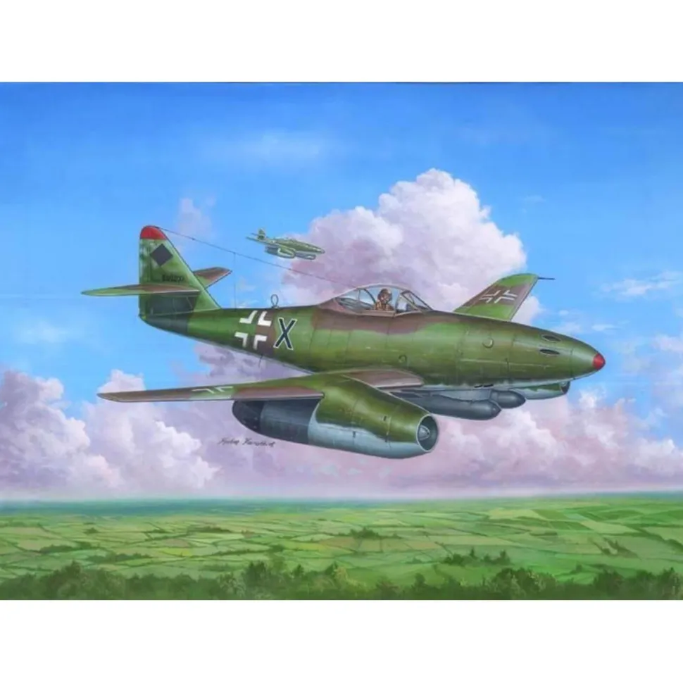 Maquette avion : Messerschmitt Me262 A-2a - Hobby Boss