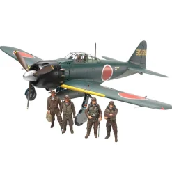 Maquette avion : Mitsubishi A6M5/5a Zero Model 52 - Tamiya