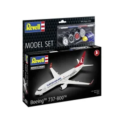 Maquette avion : Model Set Boeing 737-800 "Turkish Airlines" - Revell