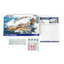 Maquette avion : P-51D-5 Mustang 1/72 - Eduard