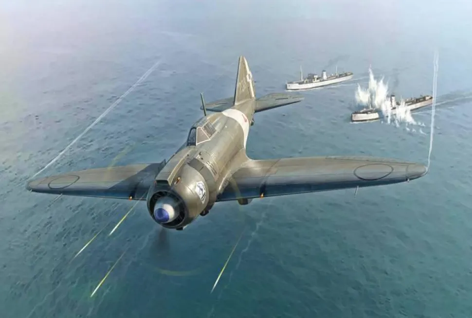 Maquette avion : Reggiane Re.2002 Ariete - Italeri