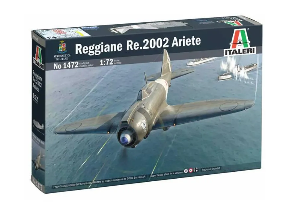Maquette avion : Reggiane Re.2002 Ariete - Italeri