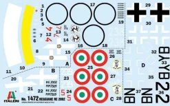 Maquette avion : Reggiane Re.2002 Ariete - Italeri