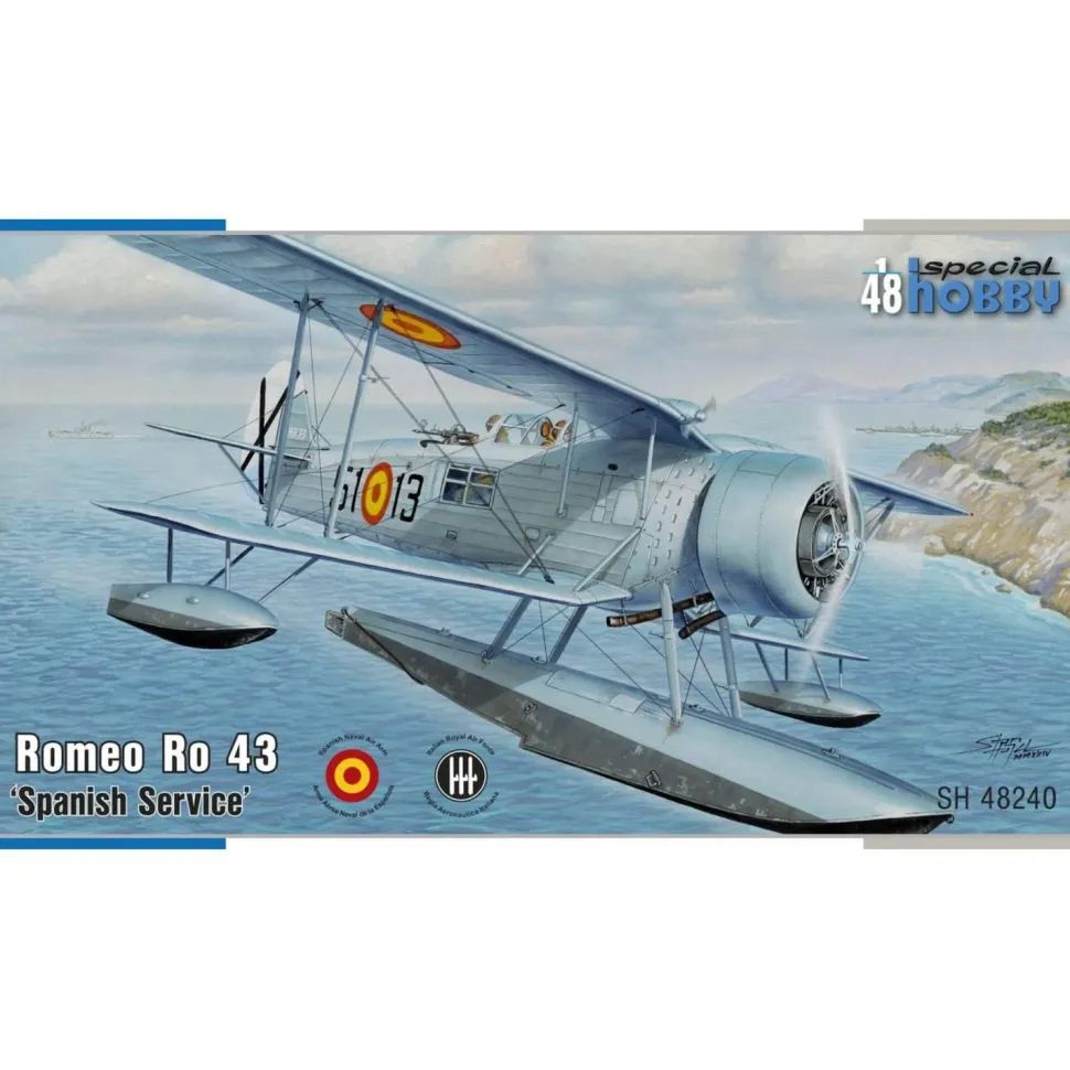 Maquette avion : Romeo Ro 43 Spanish Service - Special Hobby