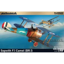 Maquette avion : Sopwith F.1 Camel (BR.1), Profipack - Eduard