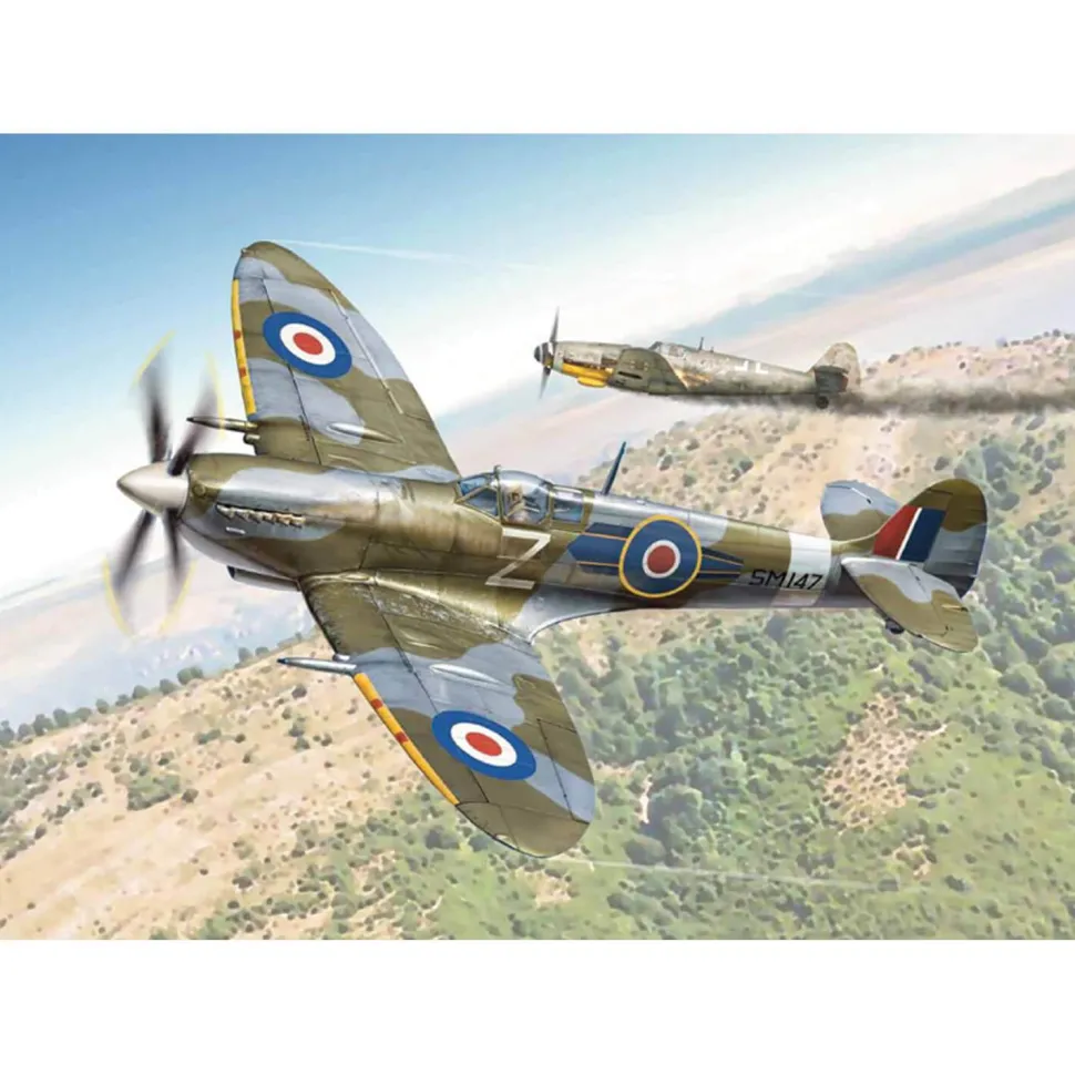 Maquette avion : Spitfire Mk. IX - Italeri