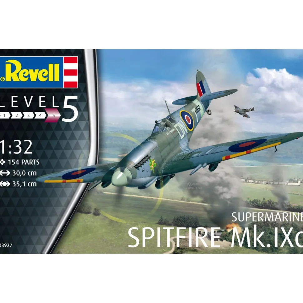Maquette avion : Supermarine Spitfire Mk.IXC - Revell