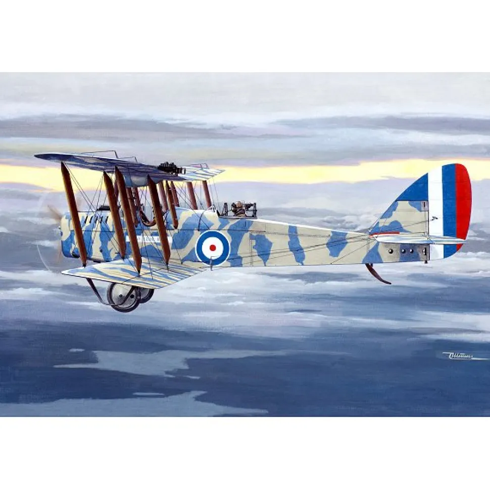 Maquette avion : De Havilland D.H.4 avec moteur RAF 3a - Roden