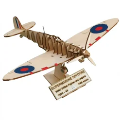 Maquette avion en bois Art & Wood : Spitfire Supermarine Battle of England - Artesania