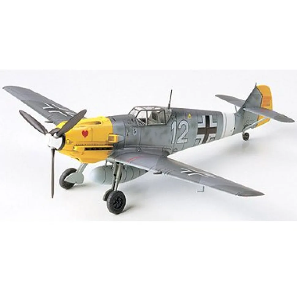 Maquette avion : Messerschmitt Bf109 E-4/7 TROP - Tamiya