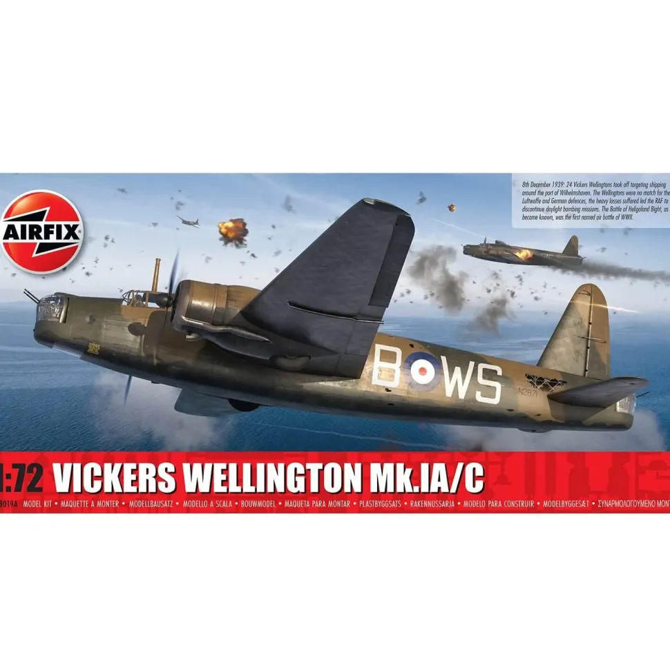 Maquette avion militaire : Vickers Wellington Mk.IA/C - Airfix