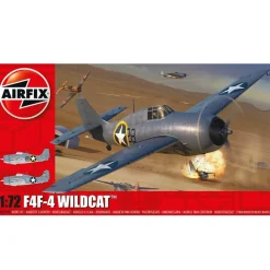 Maquette Avion Militaire : Grumman F4F-4 Wildcat - Airfix
