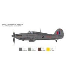 Maquette avion militaire : Hurricane Mk. IIC - Italeri