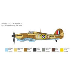 Maquette avion militaire : Hurricane Mk. IIC - Italeri