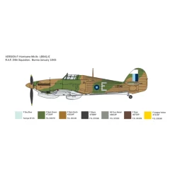 Maquette avion militaire : Hurricane Mk. IIC - Italeri