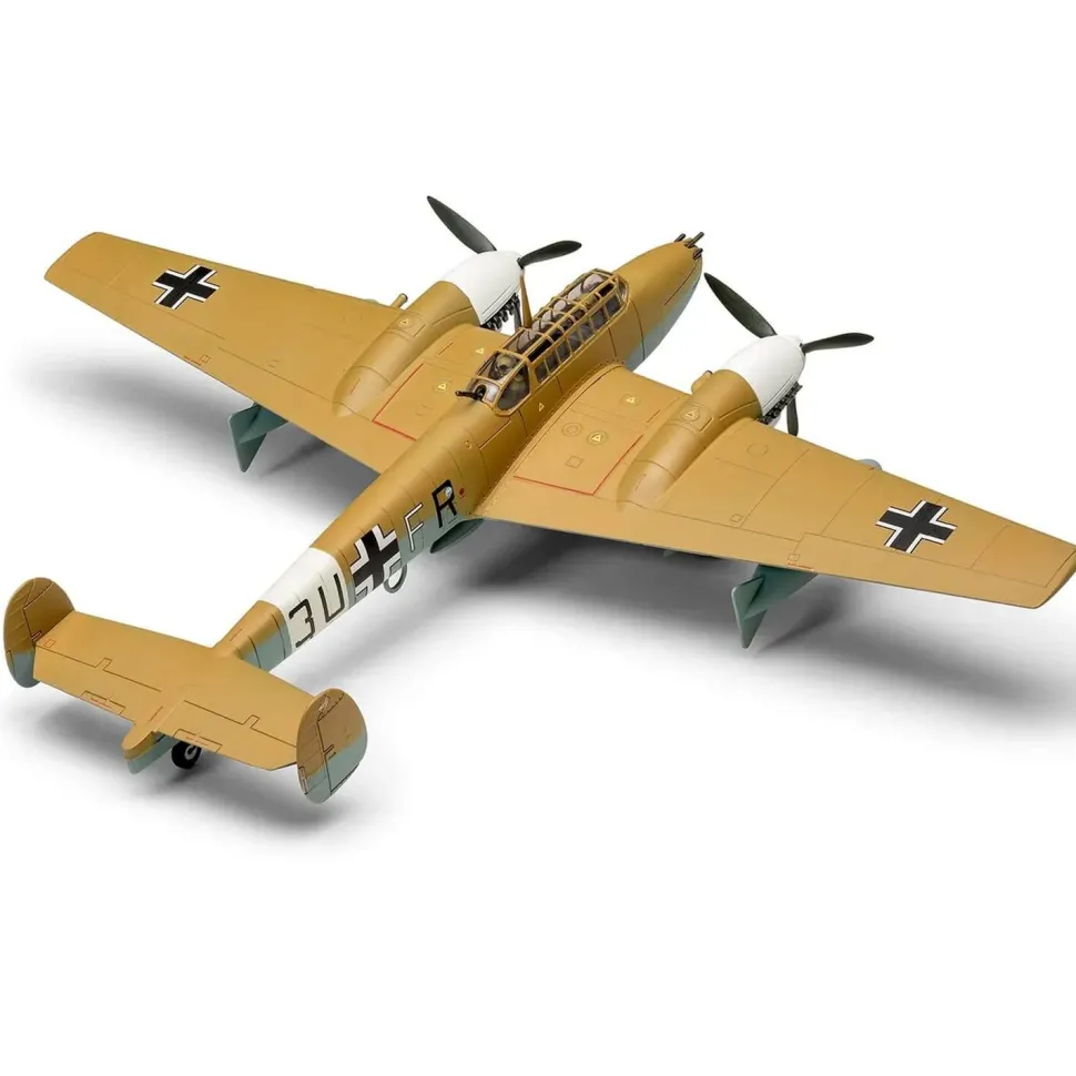 Maquette avion militaire : Messerschmitt Bf110E/E-2 TROP - Airfix