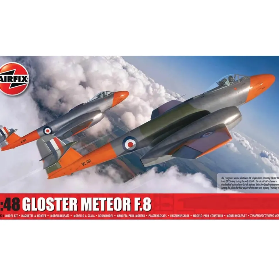 Maquette avion militaire : Gloster Meteor F.8 - Airfix