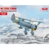 Maquette avion militaire allemand : HS 123A-1 WWII - ICM