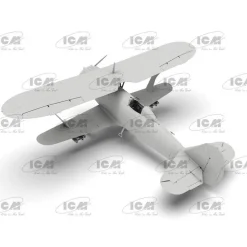 Maquette avion militaire allemand : HS 123A-1 WWII - ICM