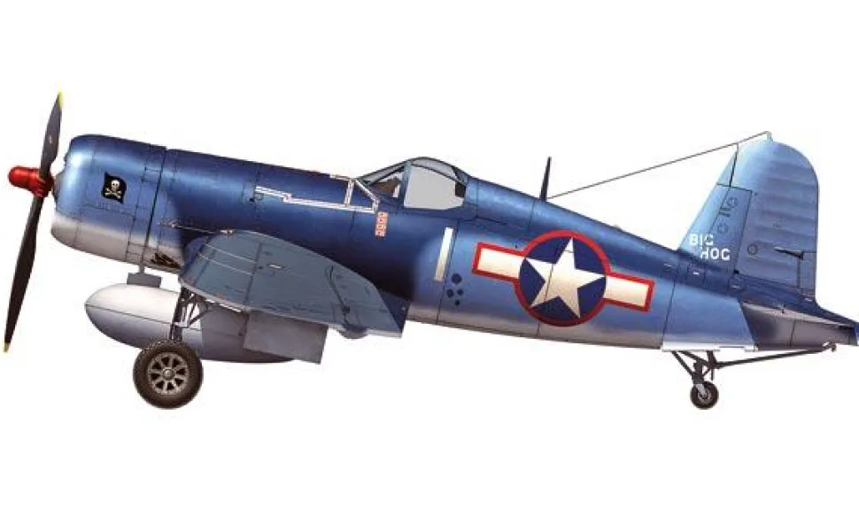 Maquette Avion Militaire : F4U-1A Corsair - Tamiya