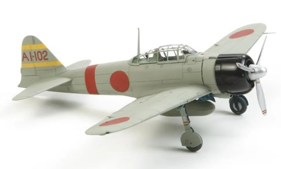 Maquette avion : Mitsubishi A6M2b (ZEKE) - Zero Fighter - Tamiya