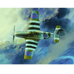 Maquette avion : Mustang Mk III (P-51B/C) avec décalques - Trumpeter