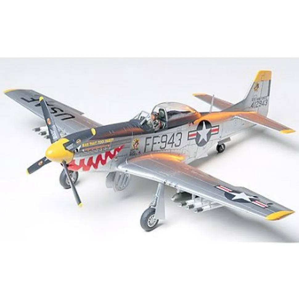 Maquette avion : North American F 51D Mustang Korean war - Tamiya