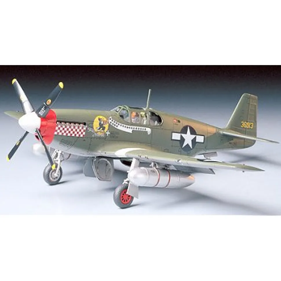 Maquette avion : North American P 51B Mustang - Tamiya