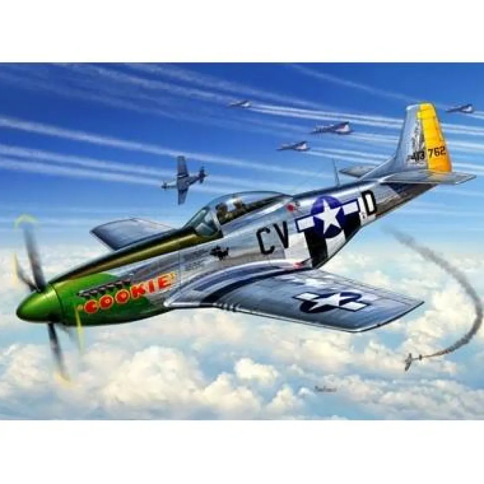 Maquette avion : P 51D Mustang - Revell