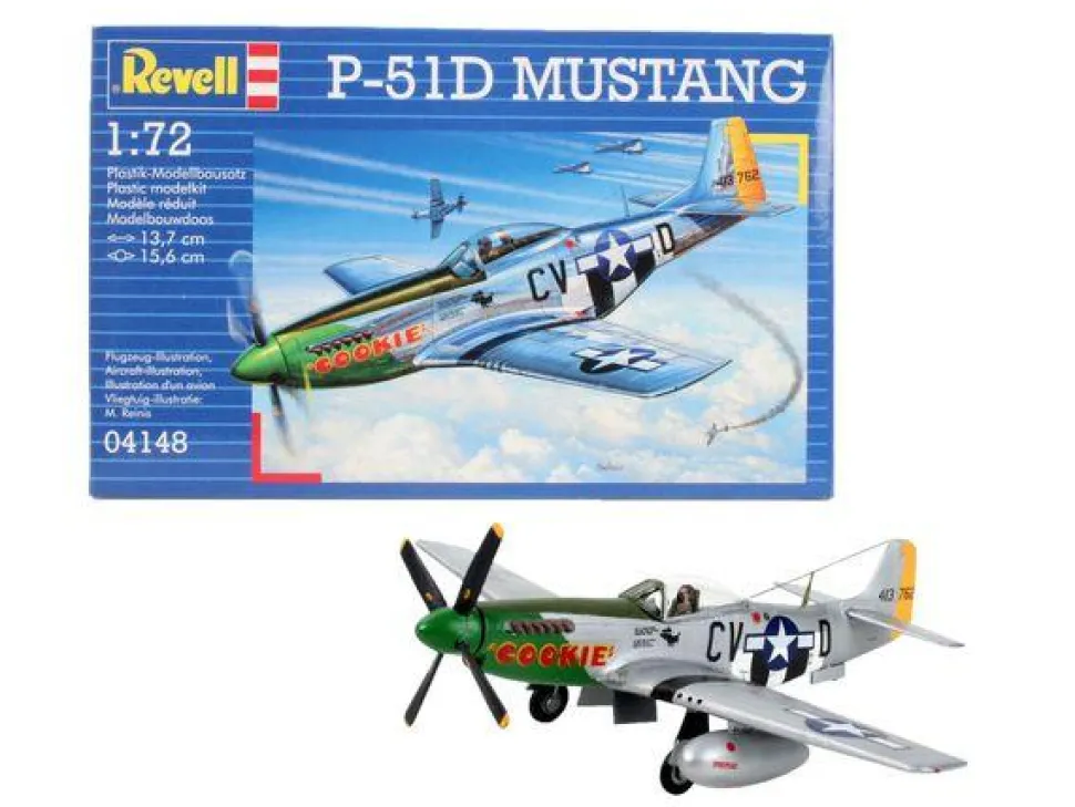 Maquette avion : P 51D Mustang - Revell