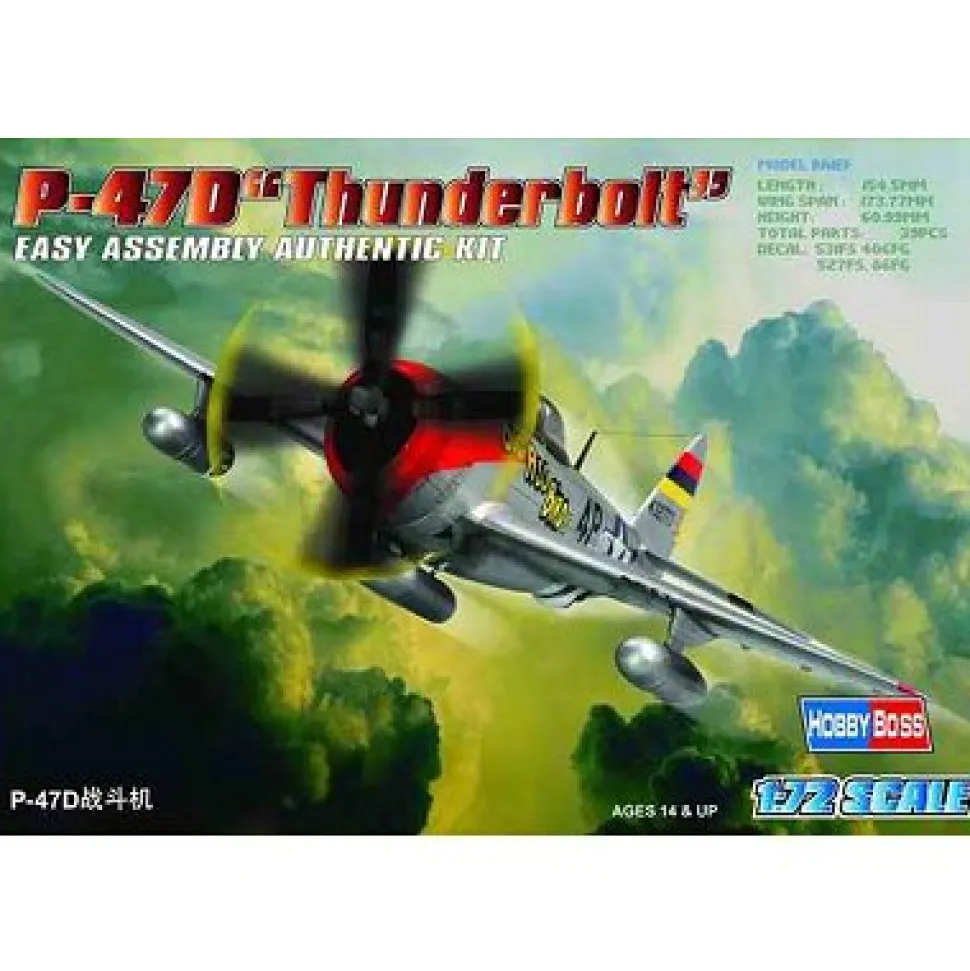 Maquette avion : P-47 D Thunderbolt - Hobby Boss