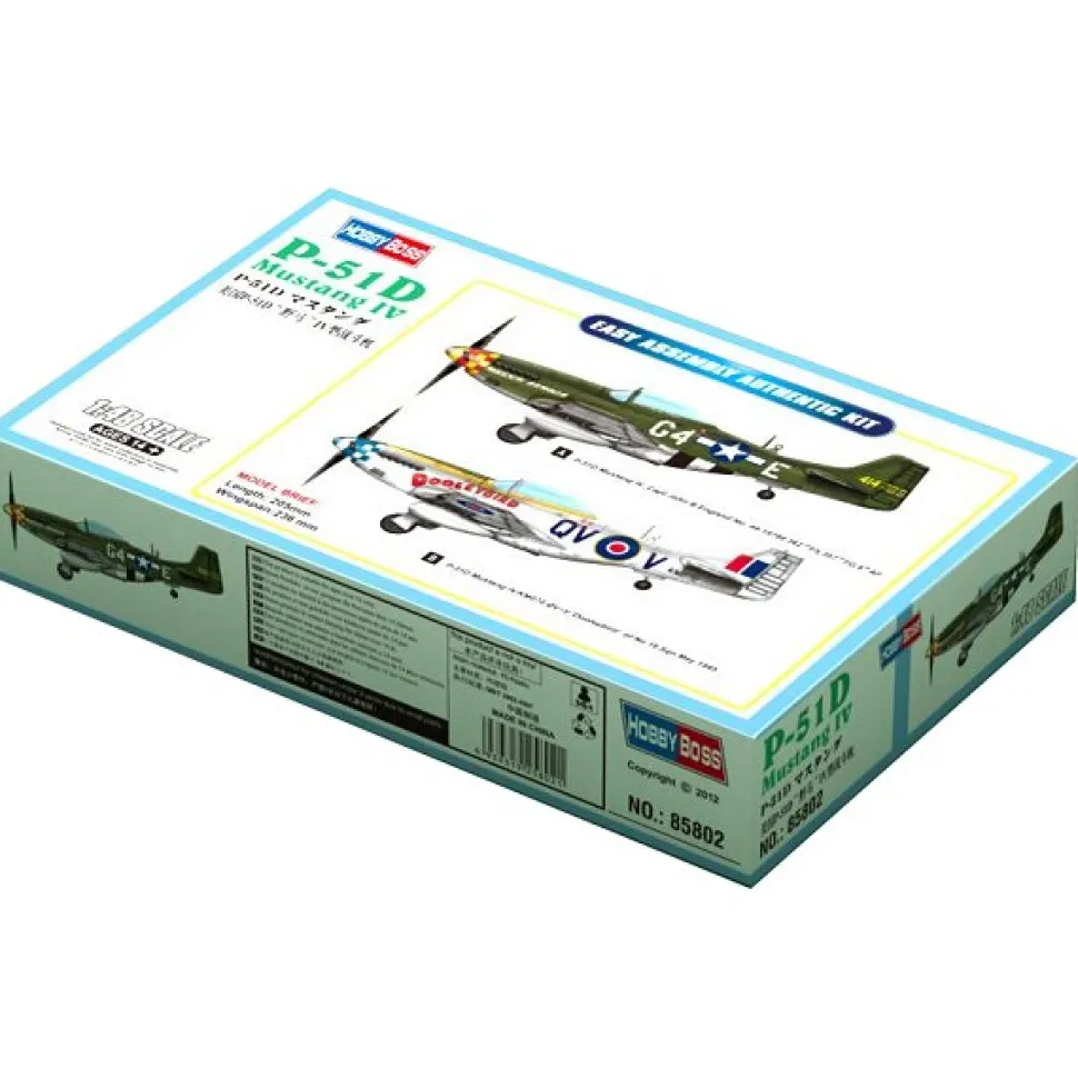 Maquette avion : P-51D Mustang IV - Hobby Boss
