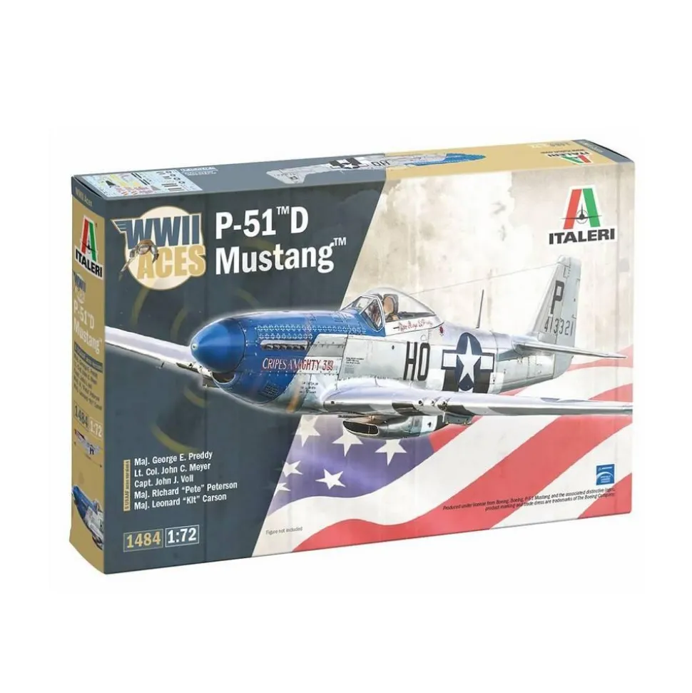 Maquette Avion P-51D Mustang Aces - Italeri