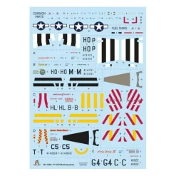 Maquette Avion P-51D Mustang Aces - Italeri