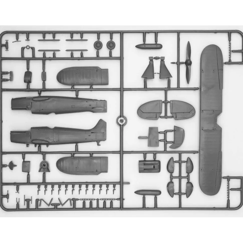 Maquette avions : Biplans des années 30 et 40 - ICM