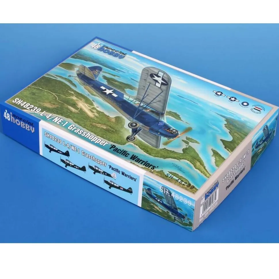 Maquette Avions Militaire : L-4/NE-1 Grasshopper - Pacific Warriors - Special Hobby