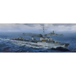 Maquette bateau : Destroyer allemand Z-43, 1944 - Trumpeter