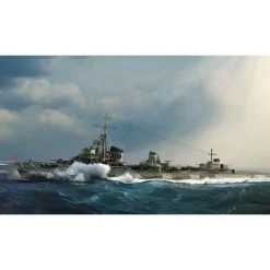 Maquette bateau : Destroyer allemand Z-37, 1943 - Trumpeter