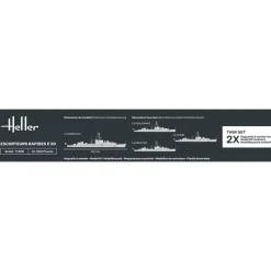 Maquette bateau : Escorteurs rapides E50 - Heller