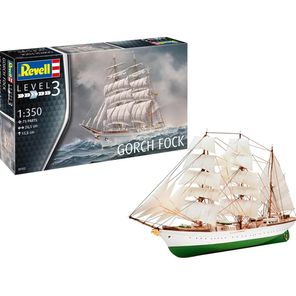 Maquette bateau : Gorch Fock - Revell