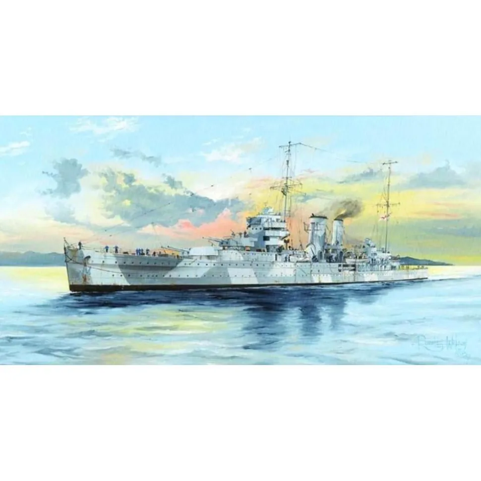 Maquette bateau : HMS York - Trumpeter