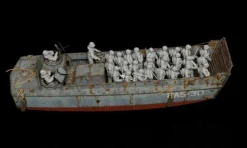 Maquette bateau : LCVP et Infanterie US - Italeri