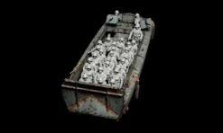 Maquette bateau : LCVP et Infanterie US - Italeri