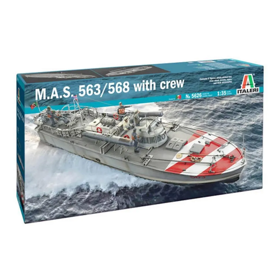 Maquette bateau : MAS 568 avec Equipage - Italeri