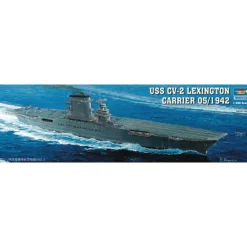 Maquette bateau : Porte-avions USS CV-2 Lexington - Trumpeter