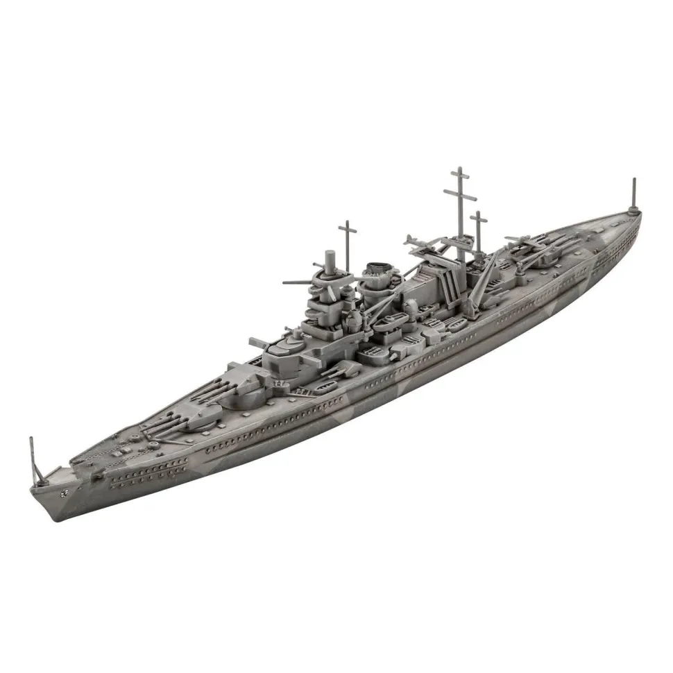 Maquette bateau : Starter Kit : Battleship Gneisenau - Revell