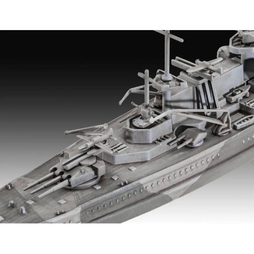 Maquette bateau : Starter Kit : Battleship Gneisenau - Revell
