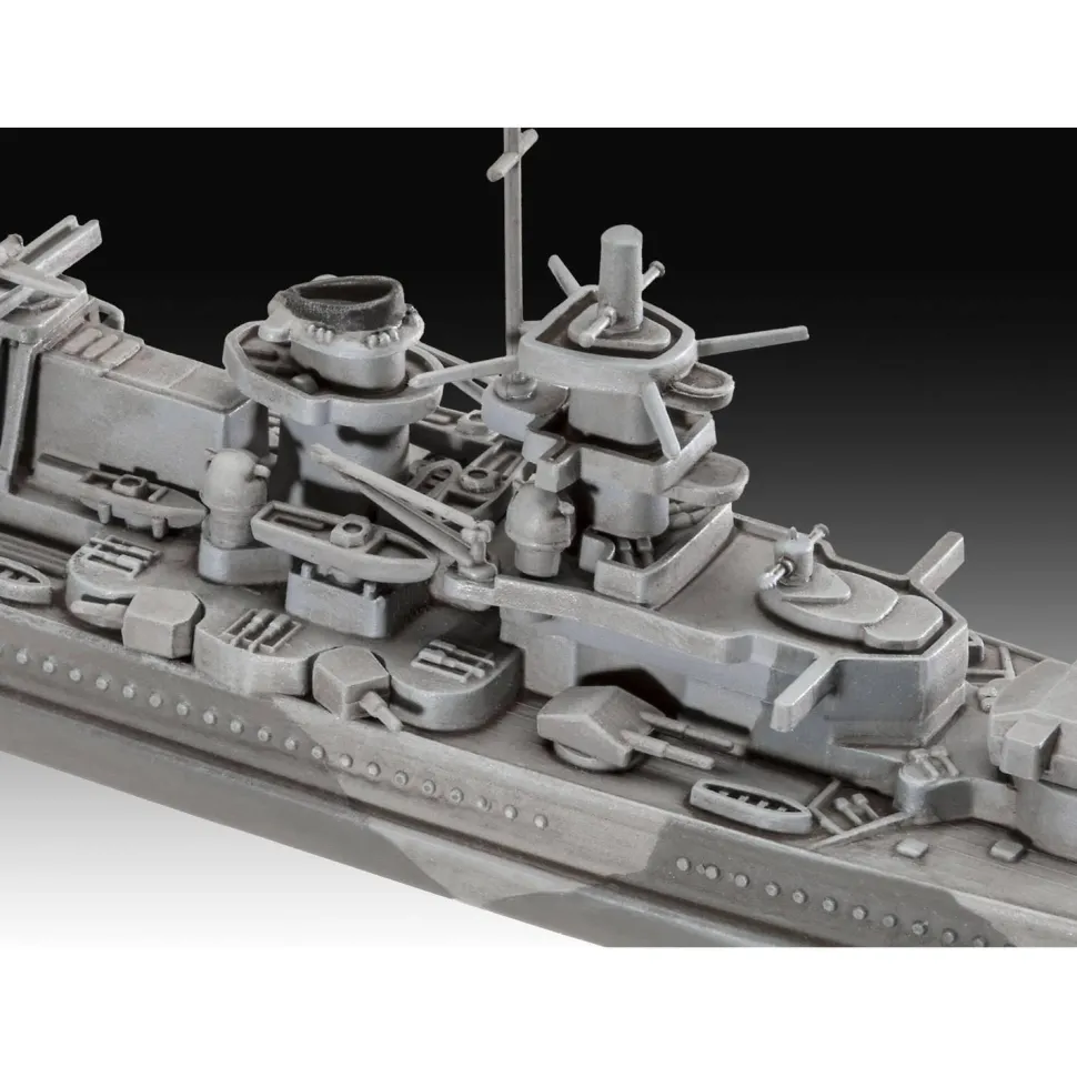 Maquette bateau : Starter Kit : Battleship Gneisenau - Revell